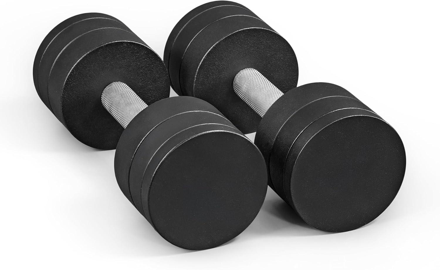 imageCAP Barbell 15 lb Adjustable Dumbbell  Compact Cast Iron Weight  Multiple OptionsPair