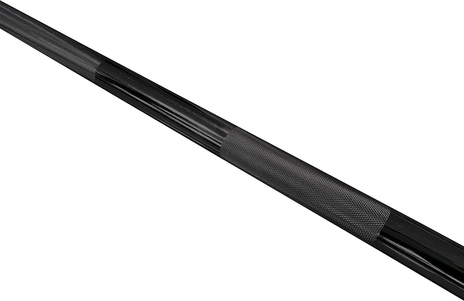 imageCAP Barbell 2Inch Olympic 7 ft Barbell Bars  Multiple OptionsBlack