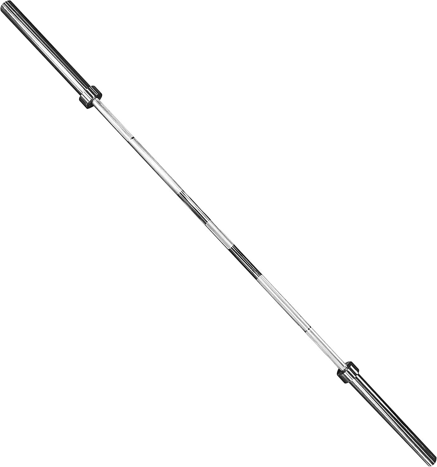imageCAP Barbell 2Inch Olympic Barbell Bars  5 ft 6 ft ampamp 7 ft  Multiple OptionsElite