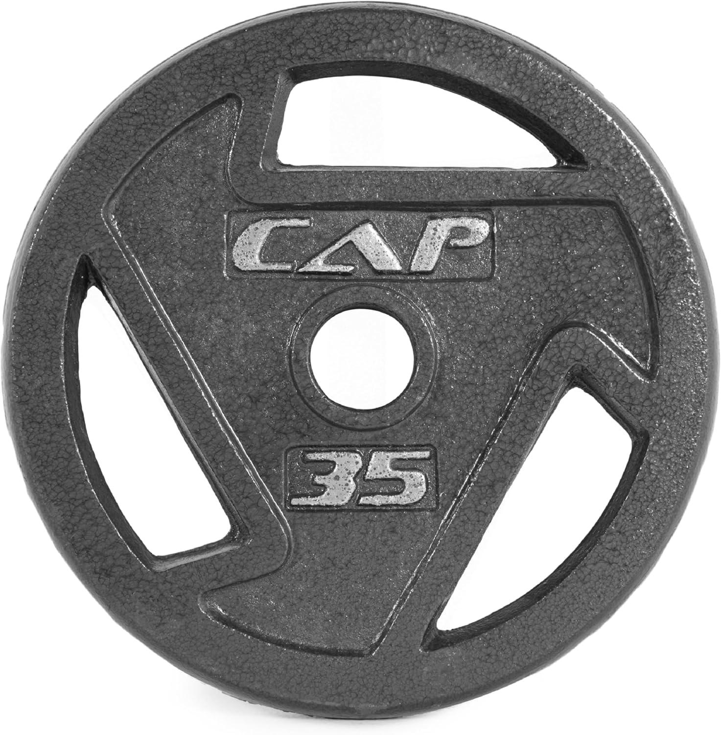 imageCAP Barbell 2Inch Olympic Weight Plate  Multiple OptionsElite
