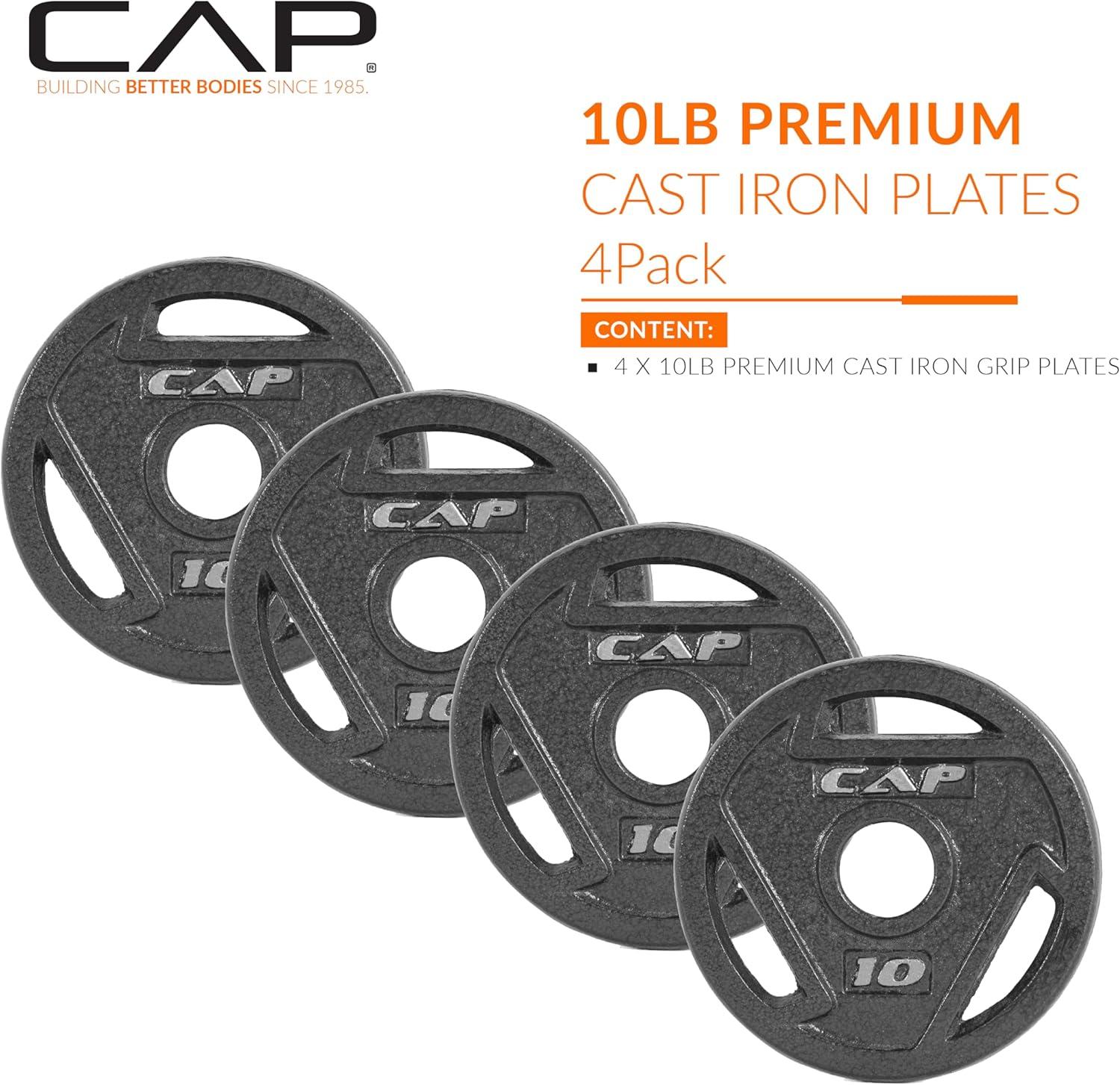 imageCAP Barbell 2Inch Olympic Weight Plate  Multiple OptionsElite