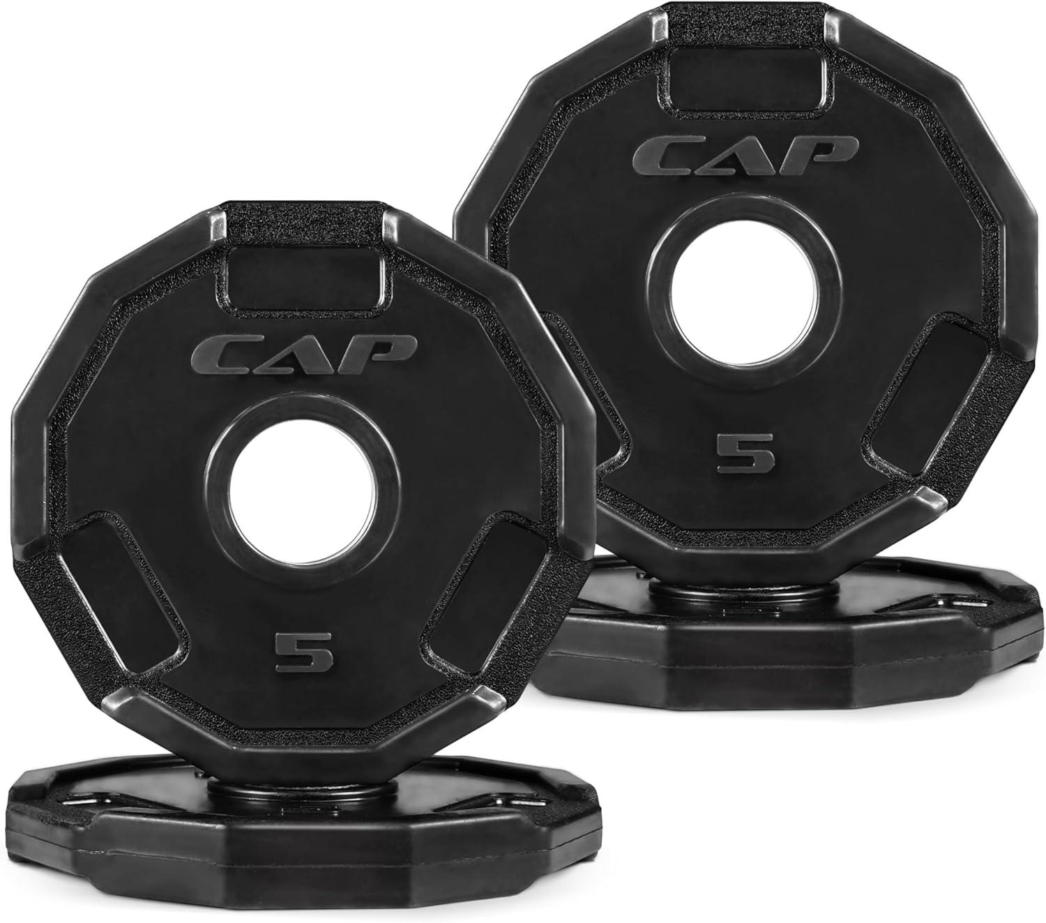 imageCAP Barbell 2Inch Olympic Weight Plate  Multiple OptionsPro
