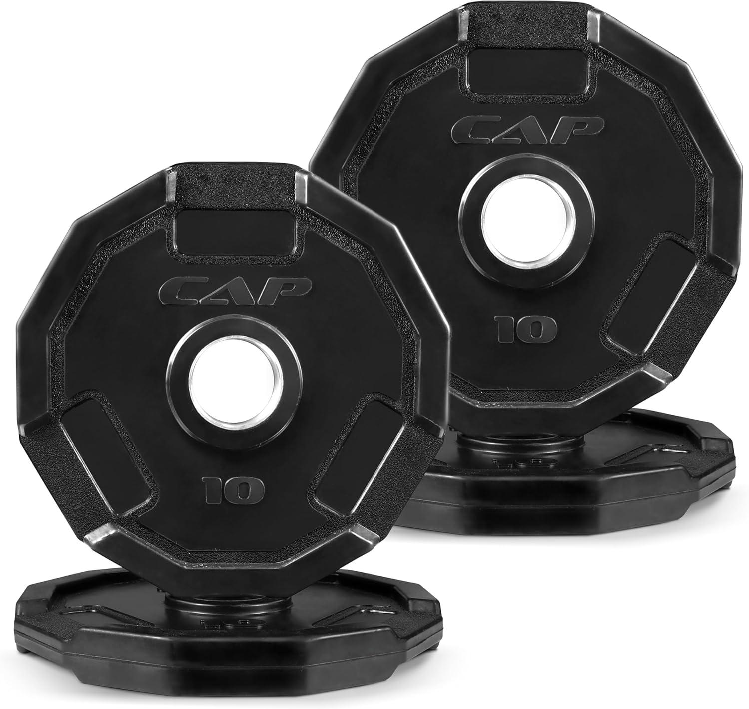 imageCAP Barbell 2Inch Olympic Weight Plate  Multiple OptionsPro