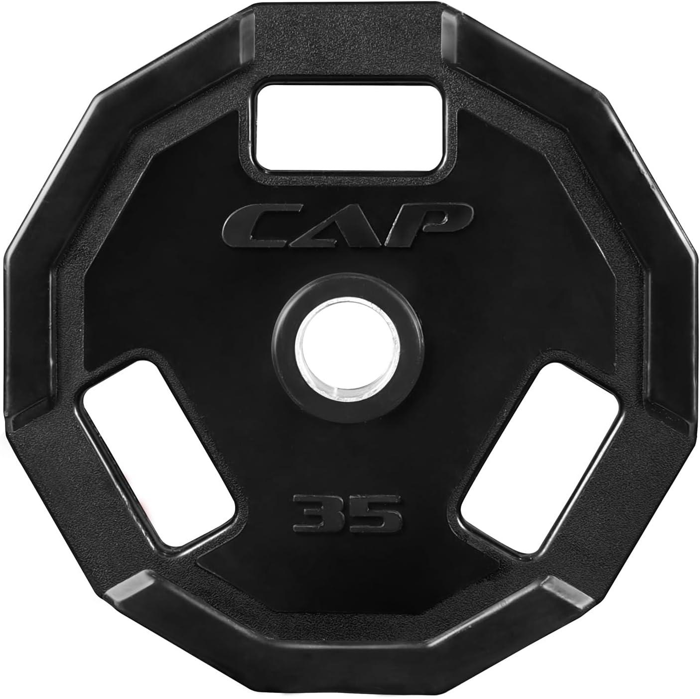 imageCAP Barbell 2Inch Olympic Weight Plate  Multiple OptionsPro