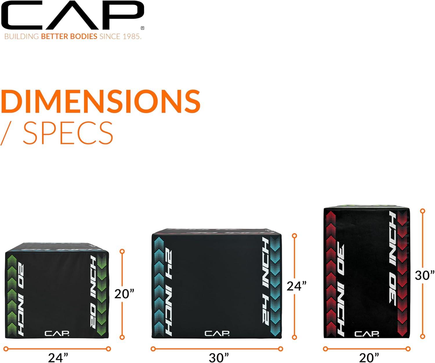 imageCAP Barbell 3in1 Foam Plyometric Box