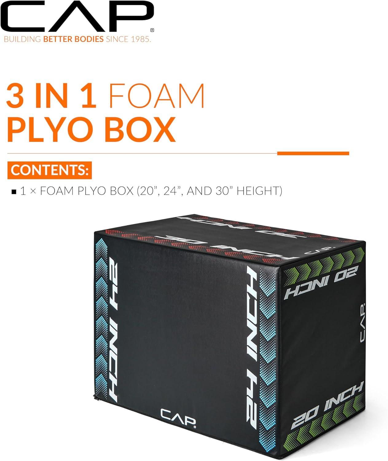 imageCAP Barbell 3in1 Foam Plyometric Box