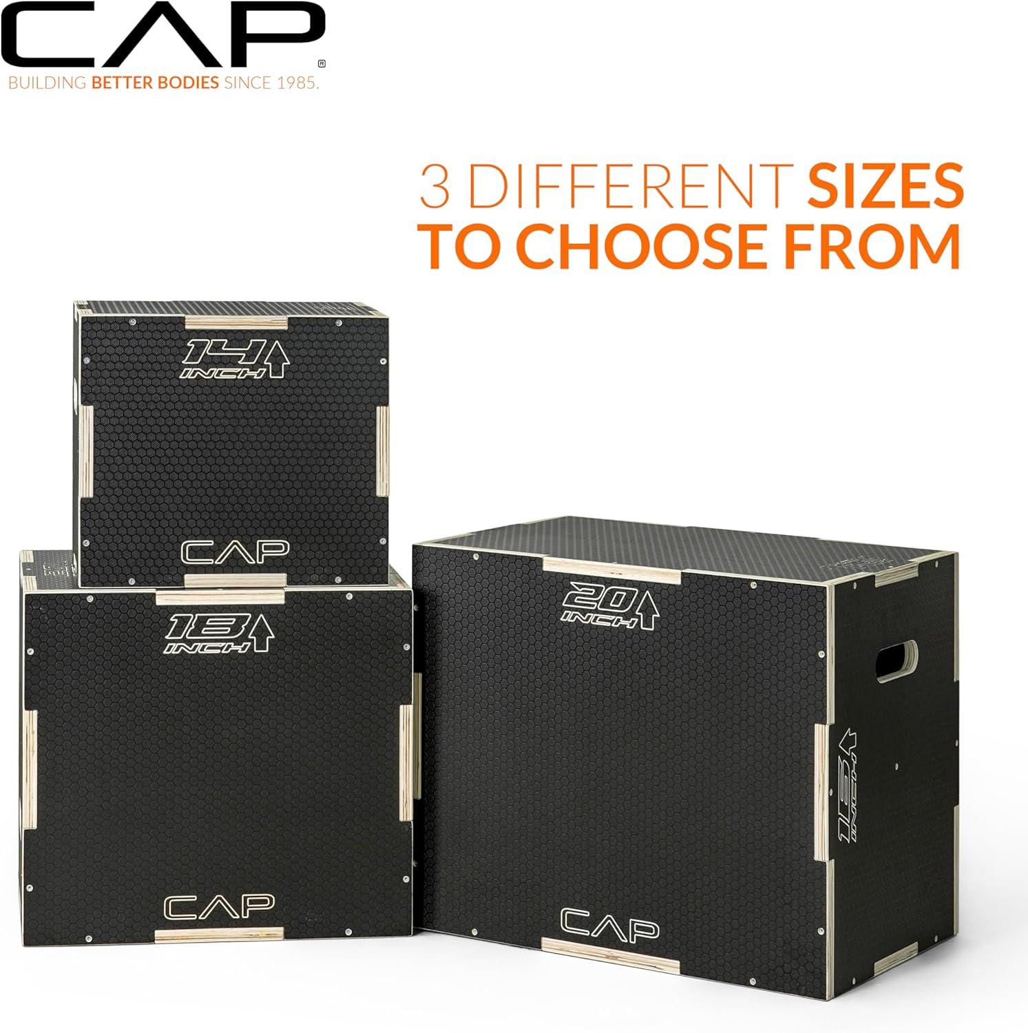 imageCAP Barbell 3in1 Plyometric Box  Multiple Styles and SizesNONSLIP