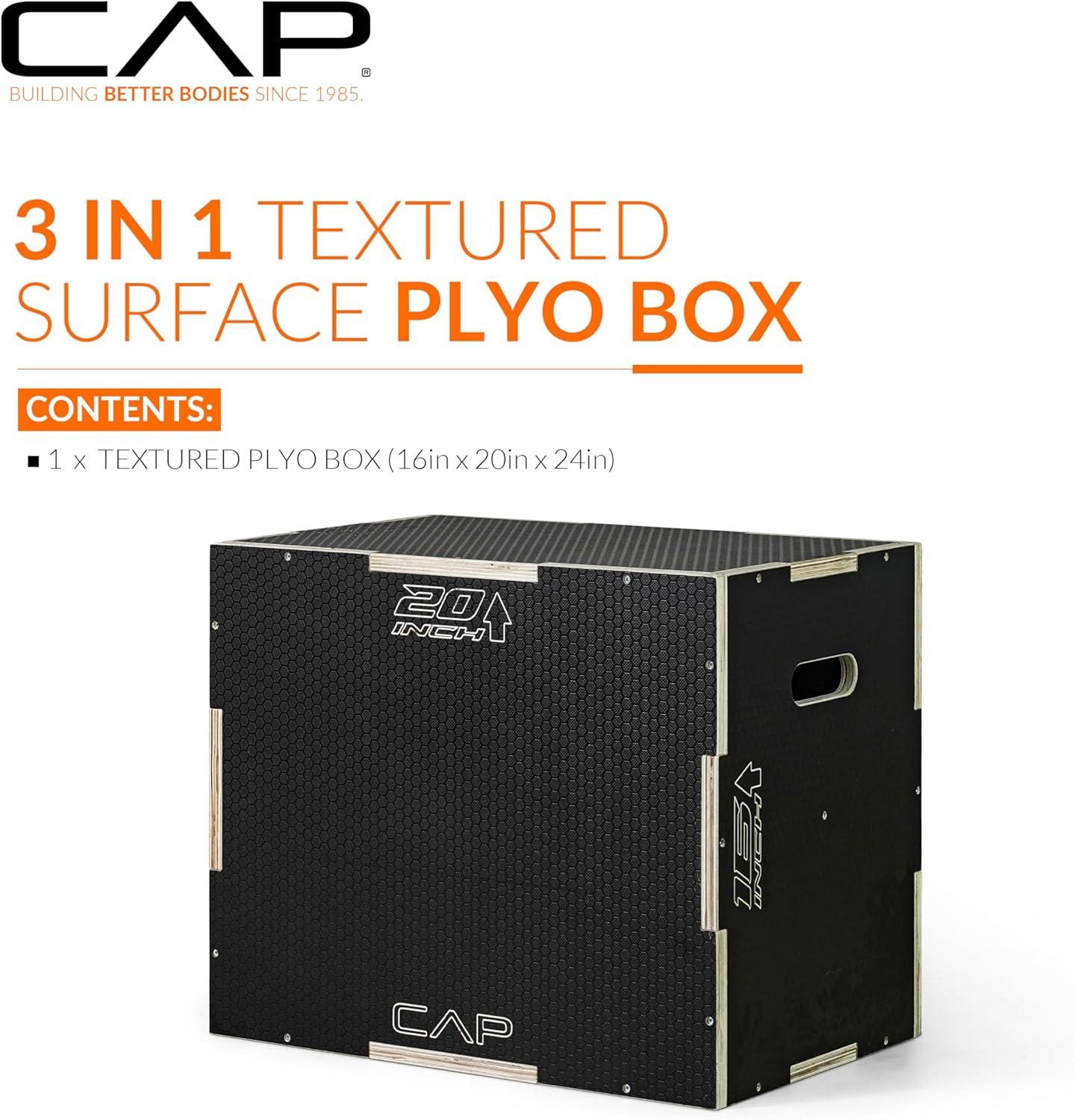 imageCAP Barbell 3in1 Plyometric Box  Multiple Styles and SizesNONSLIP