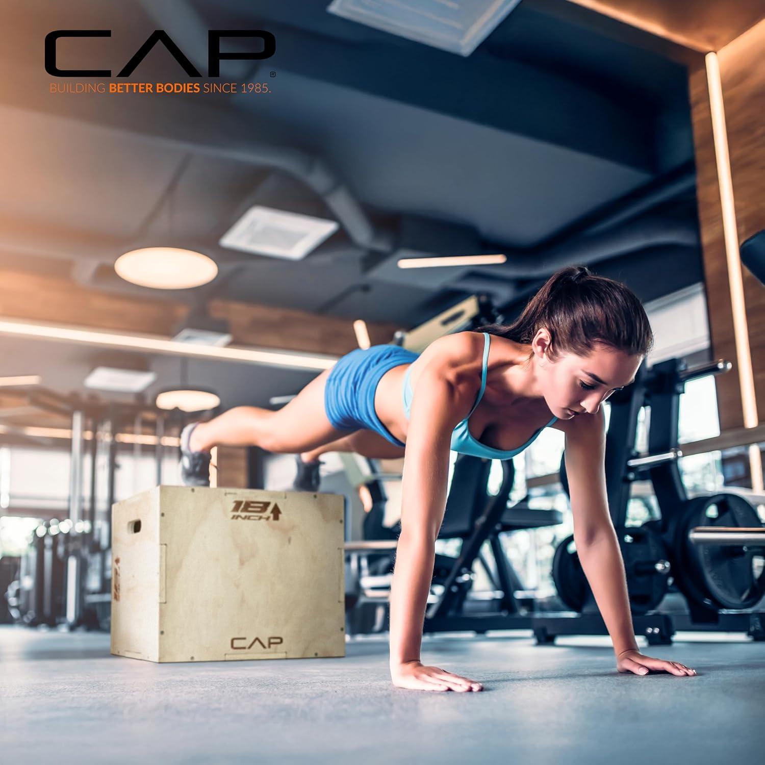 imageCAP Barbell 3in1 Plyometric Box  Multiple Styles and SizesWOOD