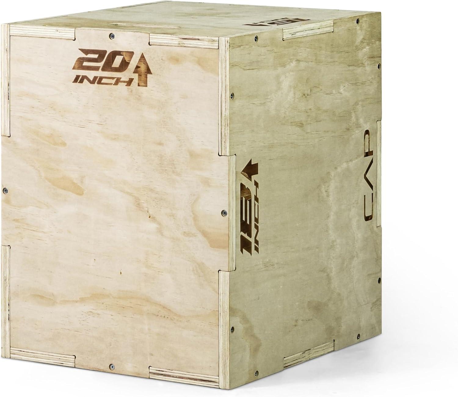imageCAP Barbell 3in1 Plyometric Box  Multiple Styles and SizesWOOD
