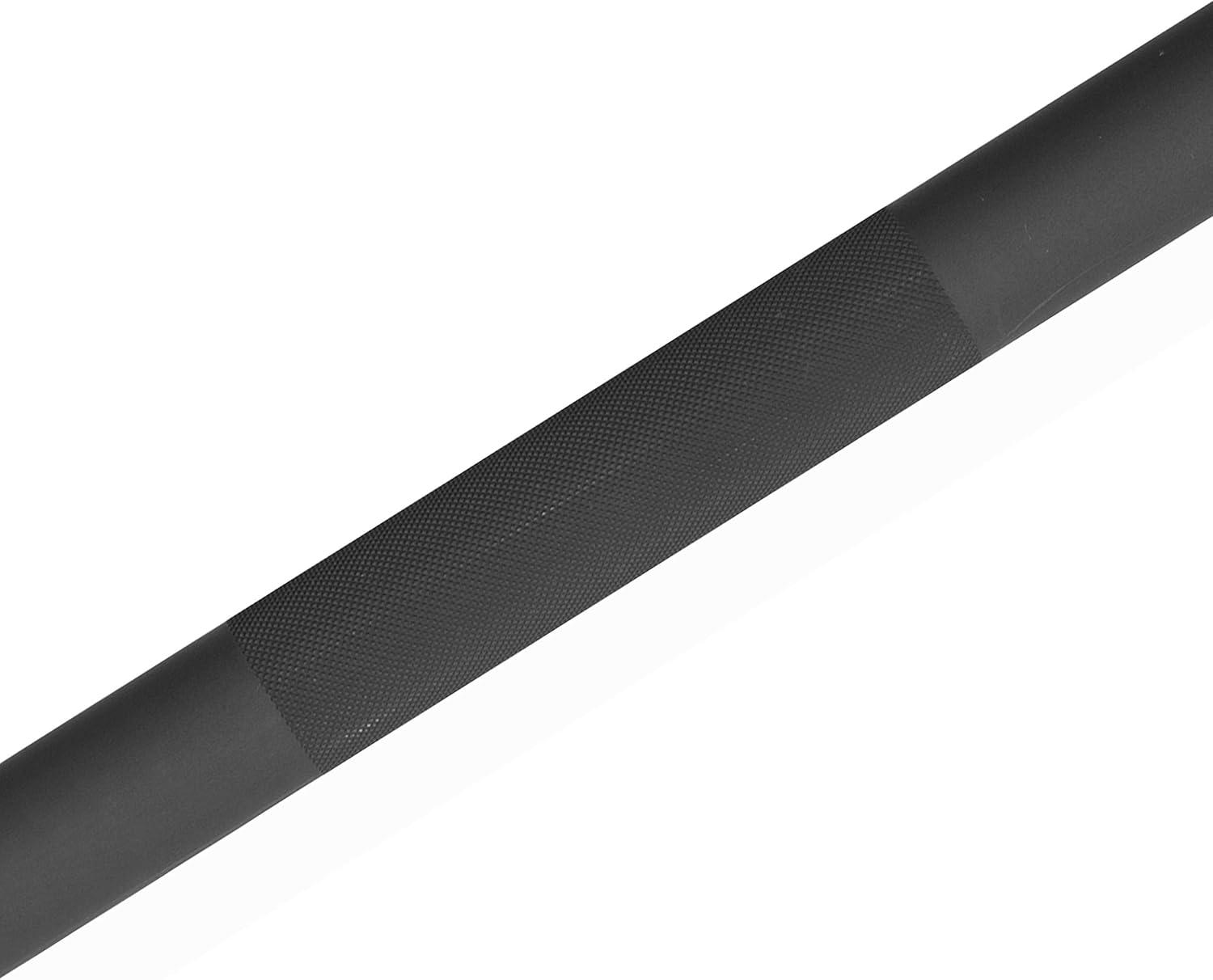 imageCAP Barbell 7Foot Olympic Barbell Pro Series  Olympic ampamp Power Bar OptionsTHE BOSS  Black  Center Knurl