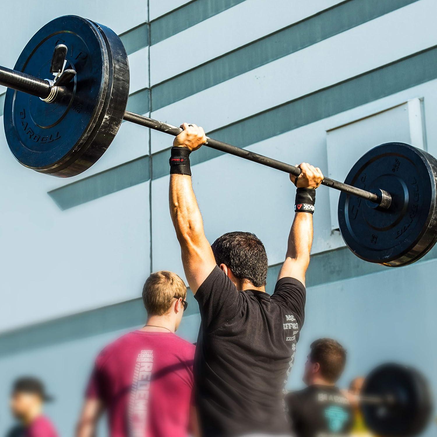 imageCAP Barbell 7Foot Olympic Barbell Pro Series  Olympic ampamp Power Bar OptionsTHE BOSS  Black  Center Knurl