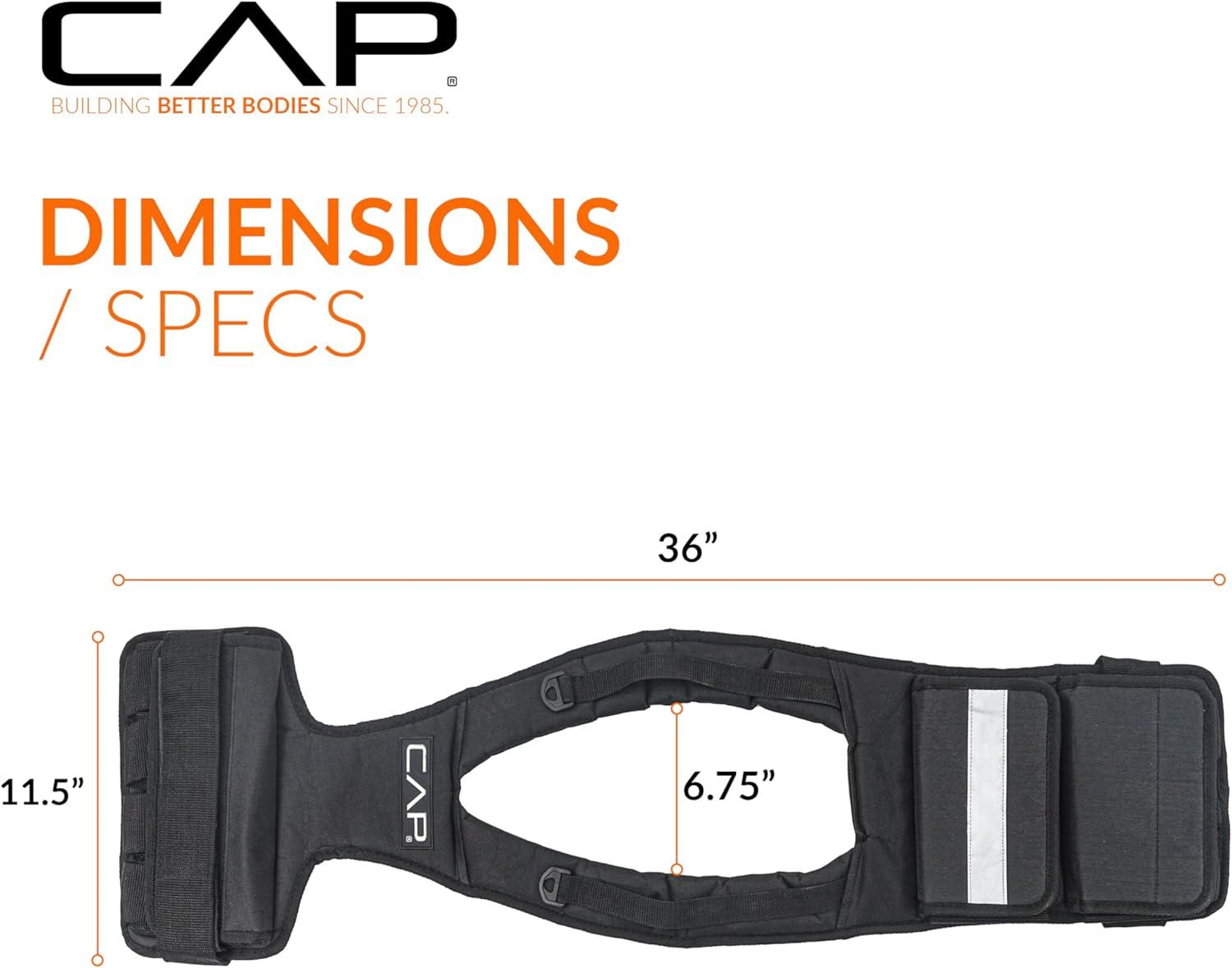 imageCAP Barbell Adjustable Weighted Vest  Various Sizes30lbsF