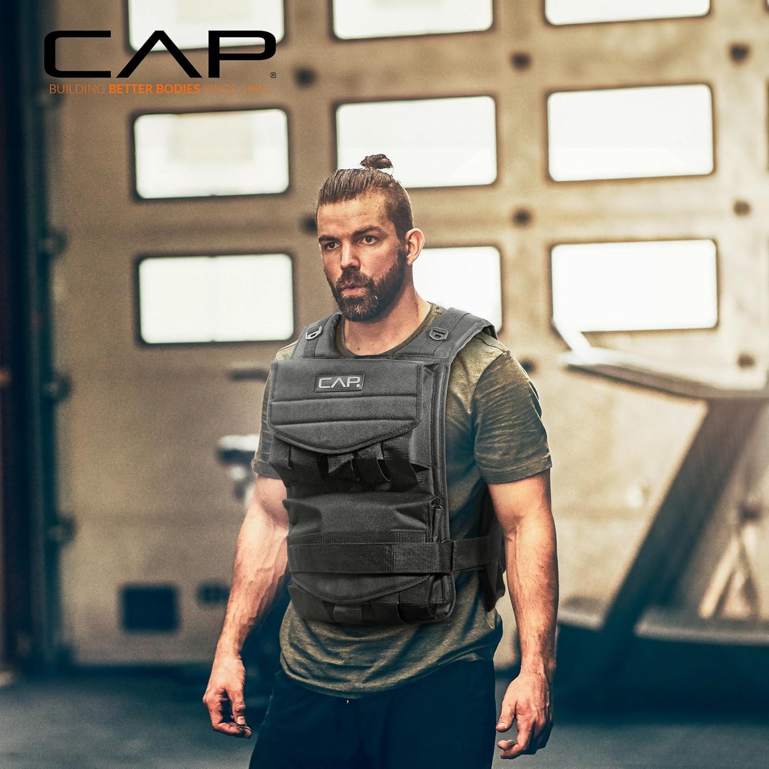 imageCAP Barbell Adjustable Weighted Vest  Various Sizes80lbs
