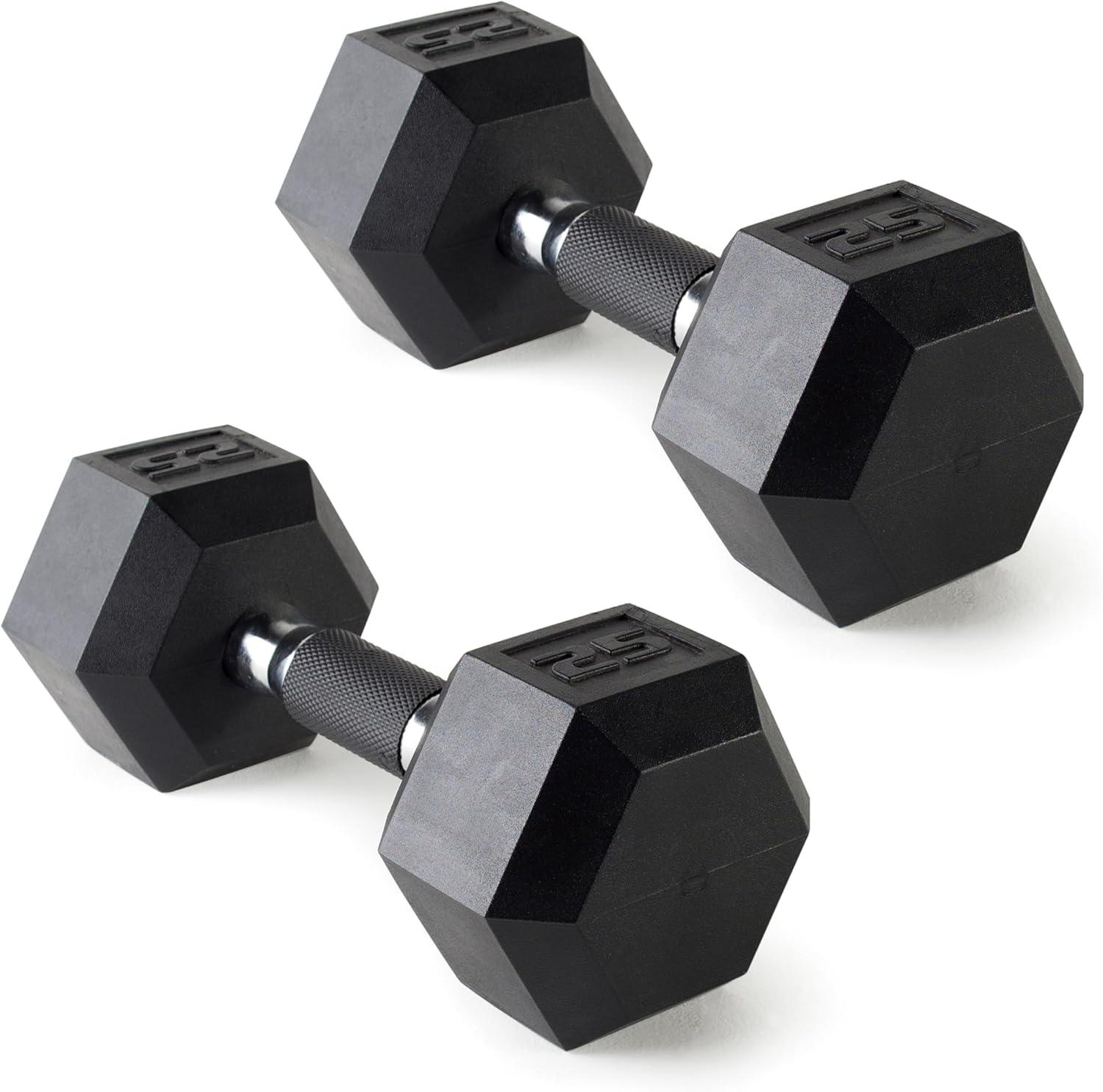 imageCAP Barbell Coated Dumbbell Weight  Multiple Options Pairs ampamp SetsComfort Grip