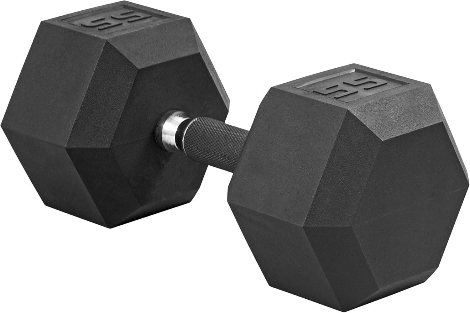 imageCAP Barbell Coated Hex Dumbbell Weight  Multiple OptionsComfort Grip