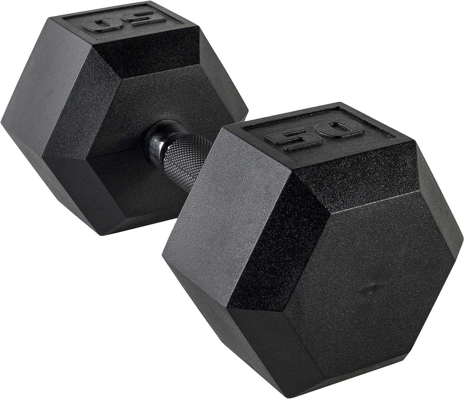 imageCAP Barbell Coated Hex Dumbbell Weight  Multiple OptionsComfort Grip