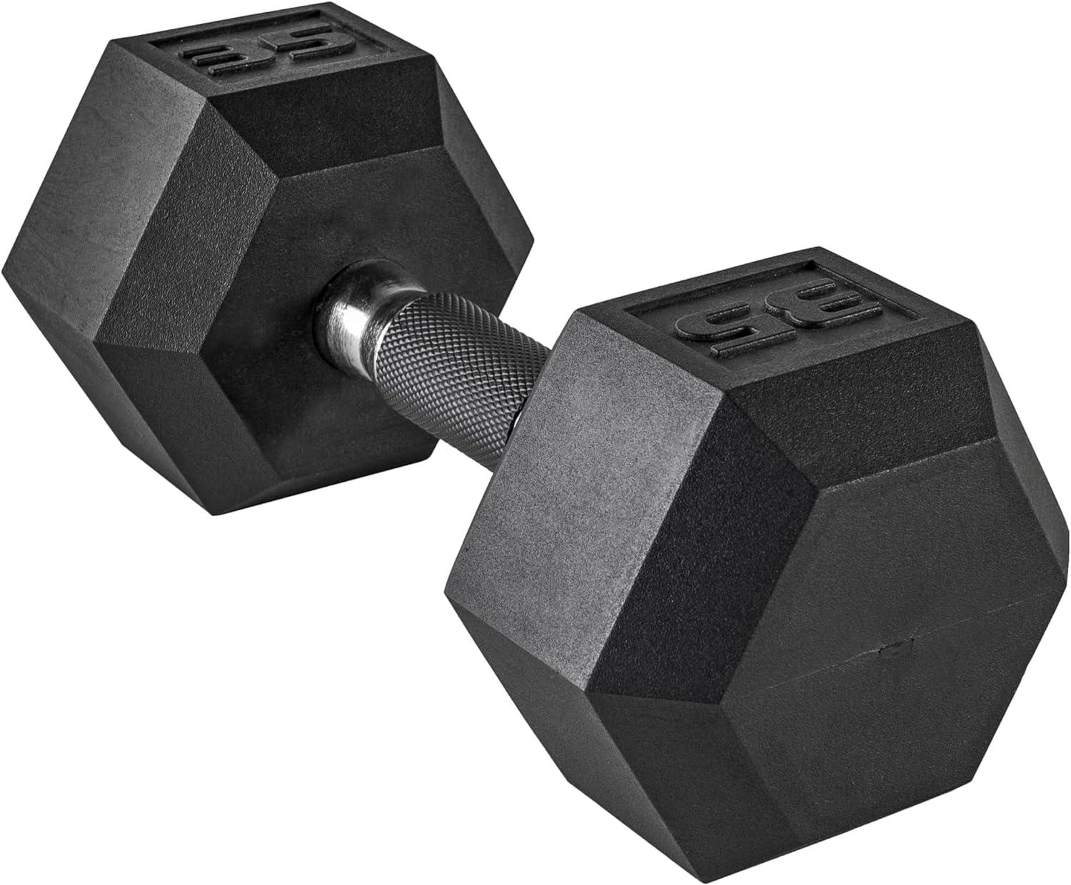 imageCAP Barbell Coated Hex Dumbbell Weight  Multiple OptionsComfort Grip