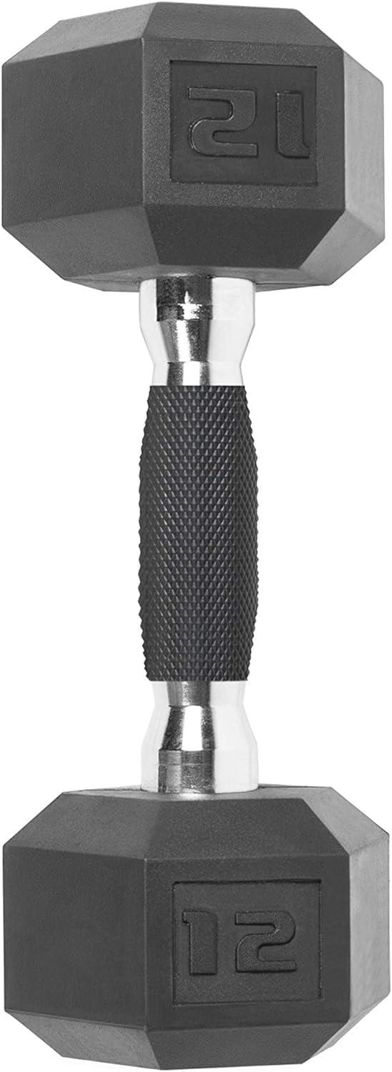imageCAP Barbell Coated Hex Dumbbell Weight  Multiple OptionsComfort Grip