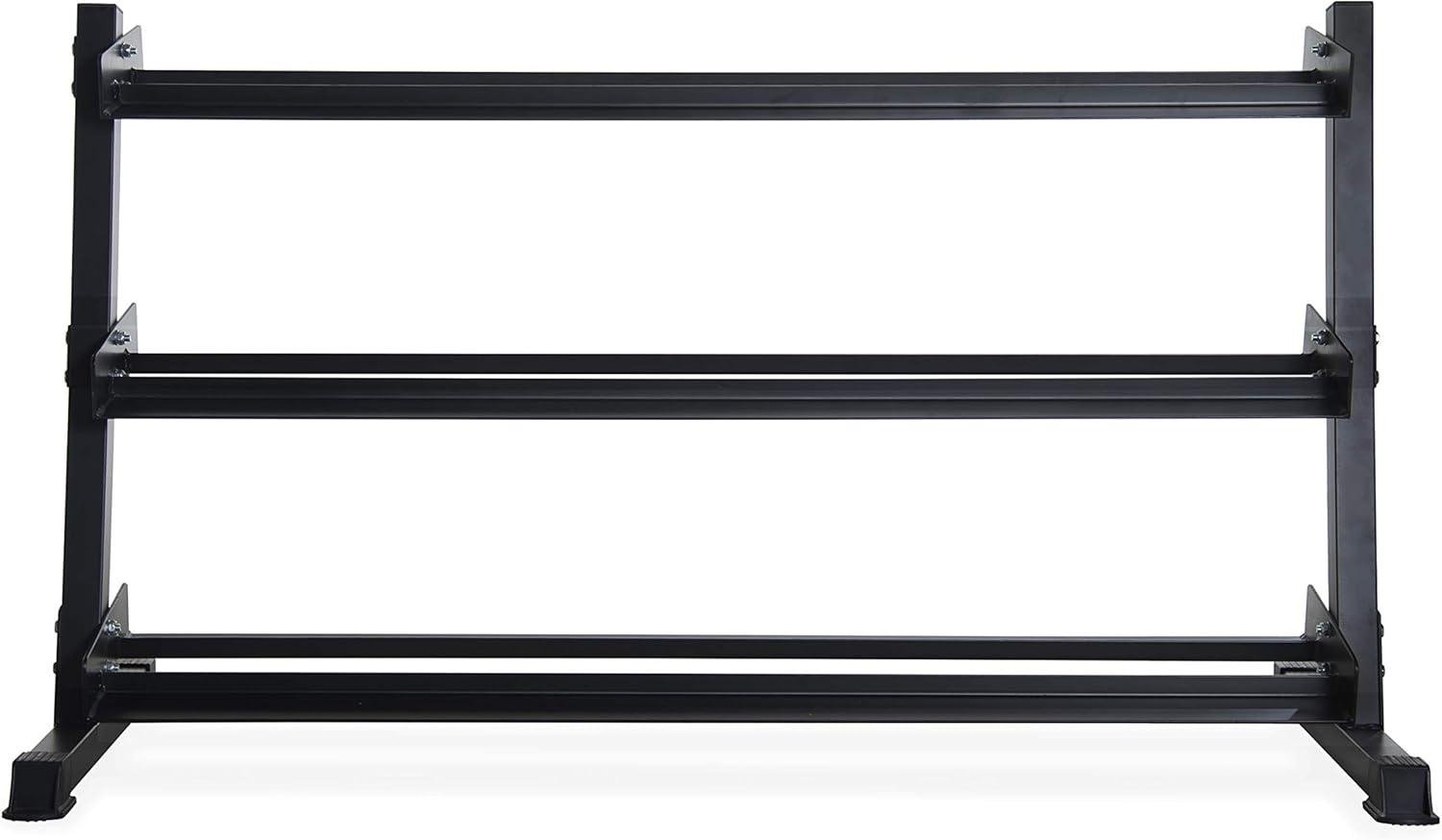 imageCAP Barbell Dumbbell Rack  550lb or 575lb Dumbbell Storage  Multiple Options3Tier for 575LB