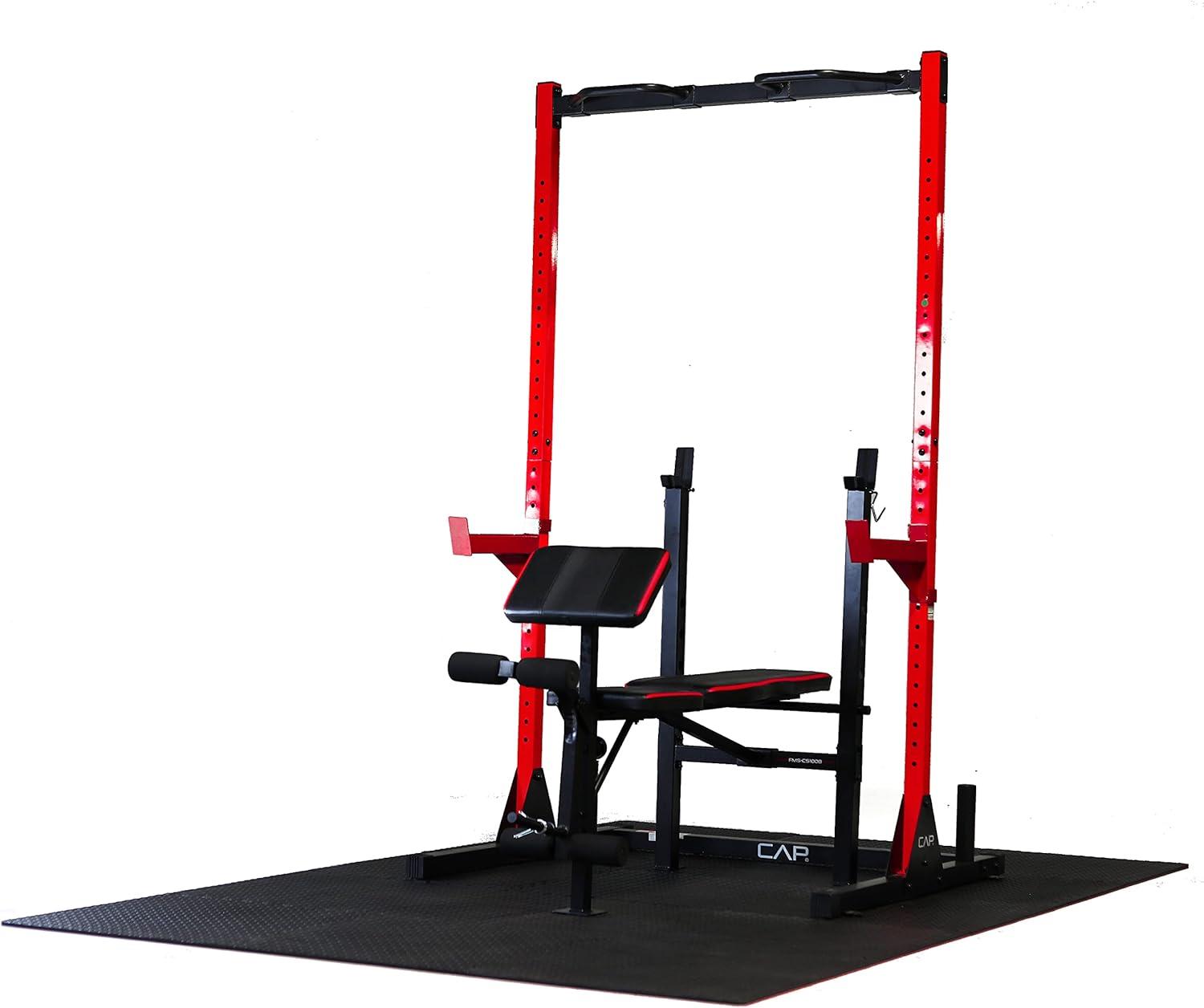 imageCAP Barbell Exercise Puzzle Mats Packs Tiles 24quotx24quot  Multiple OptionsDiamond  Black