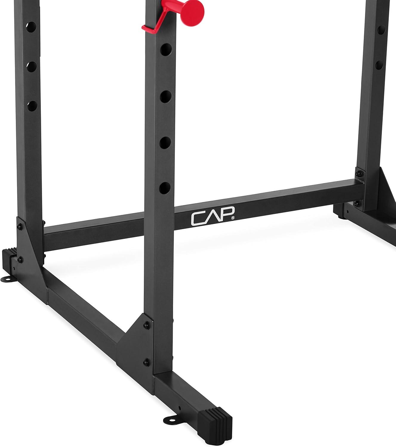imageCAP Barbell Full Cage Power Rack Color Series  6 or 7 OptionsBlack
