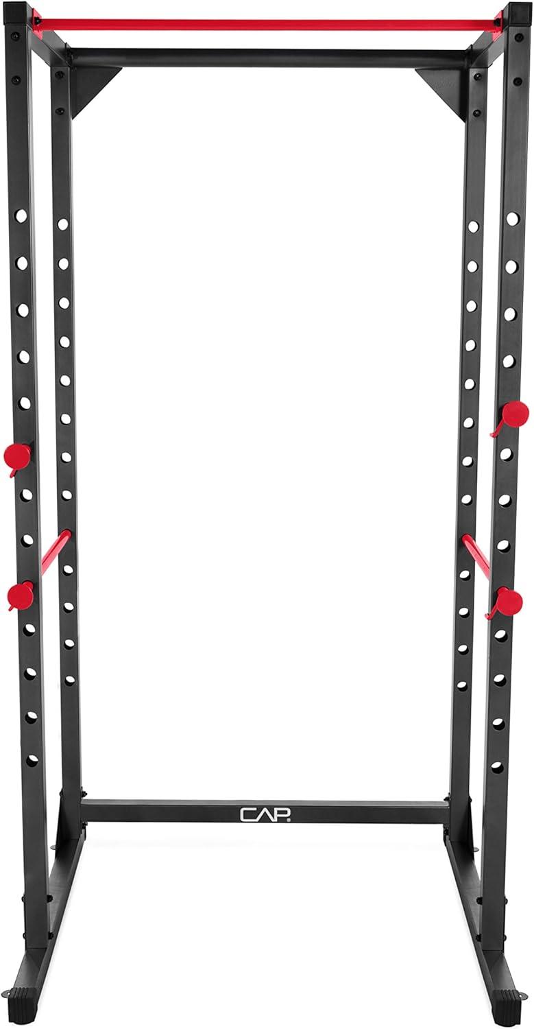 imageCAP Barbell Full Cage Power Rack Color Series  6 or 7 OptionsBlack