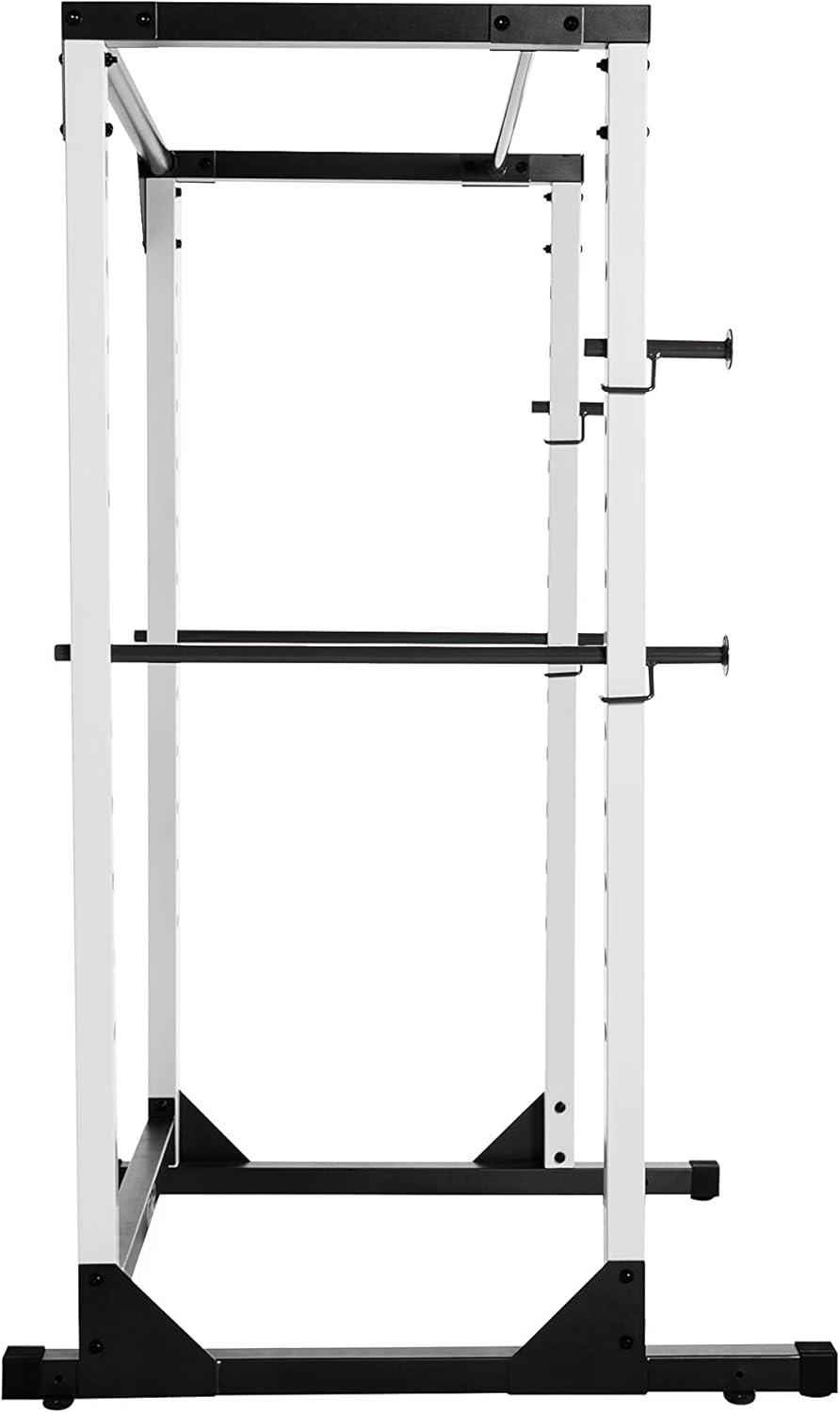 imageCAP Barbell Full Cage Power Rack Color Series  6 or 7 OptionsWhite
