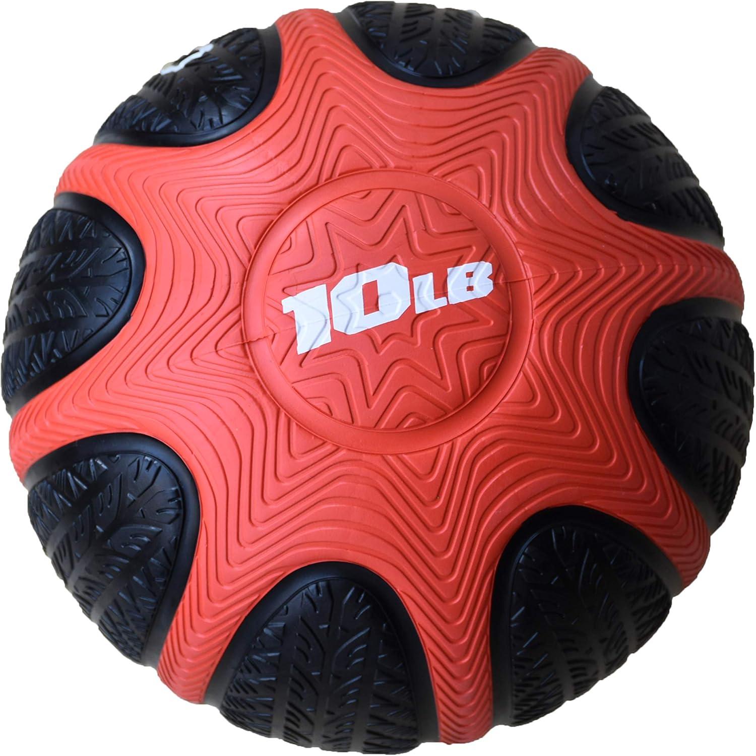 imageCAP Barbell Medicine Ball10 lb  Red
