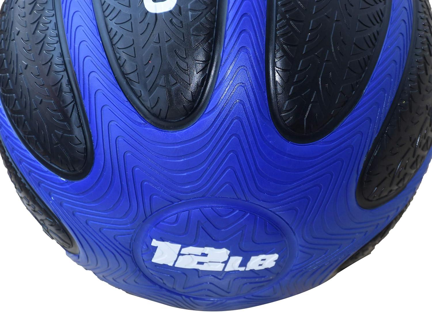 imageCAP Barbell Medicine Ball12 lb  Blue