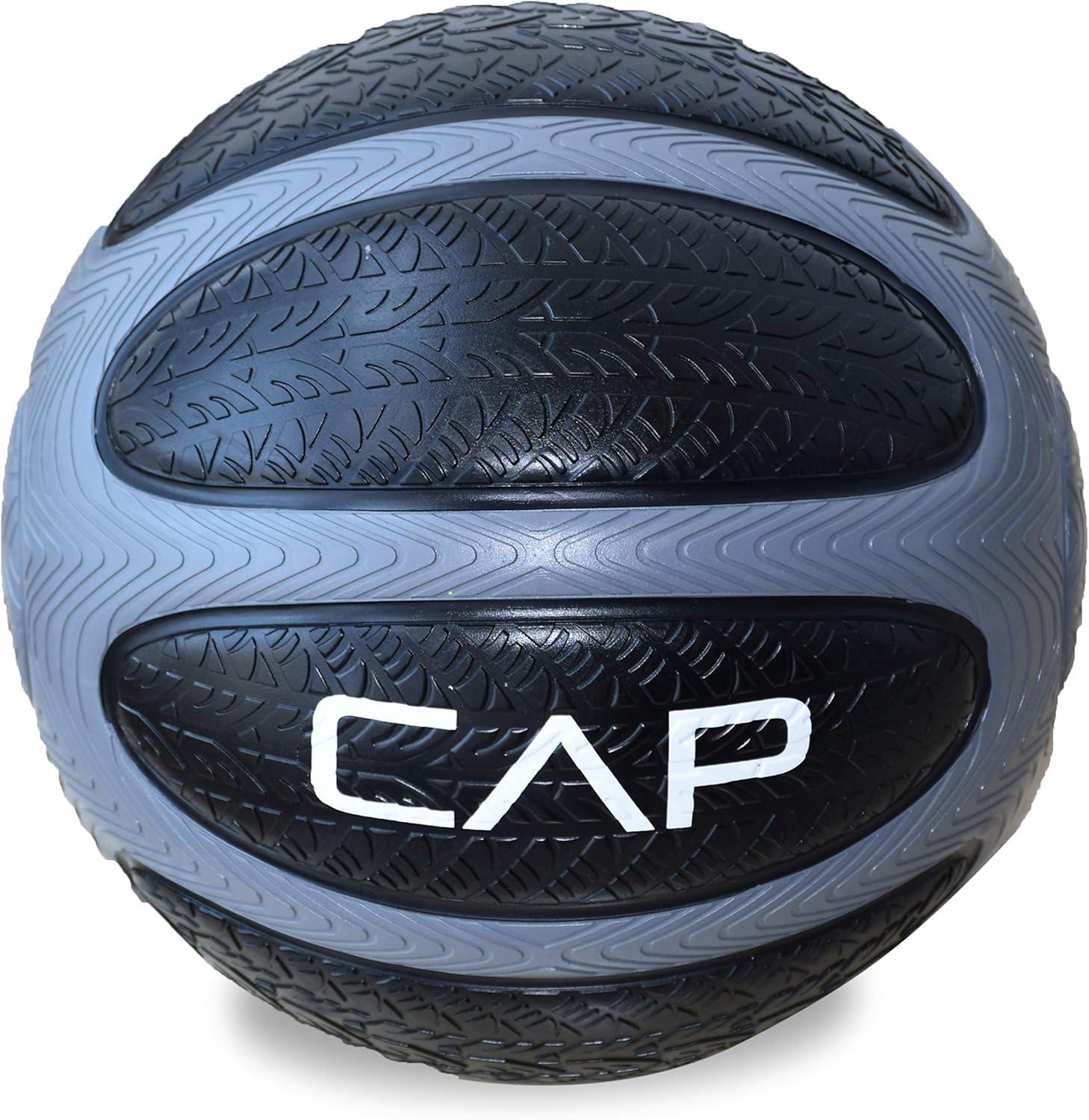 imageCAP Barbell Medicine Ball15Pounds  Gray