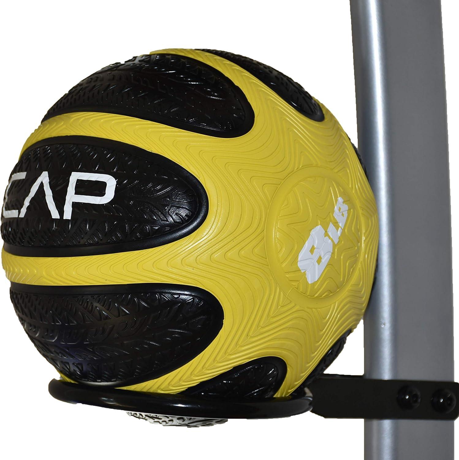 imageCAP Barbell Medicine Ball8 lb  Yellow