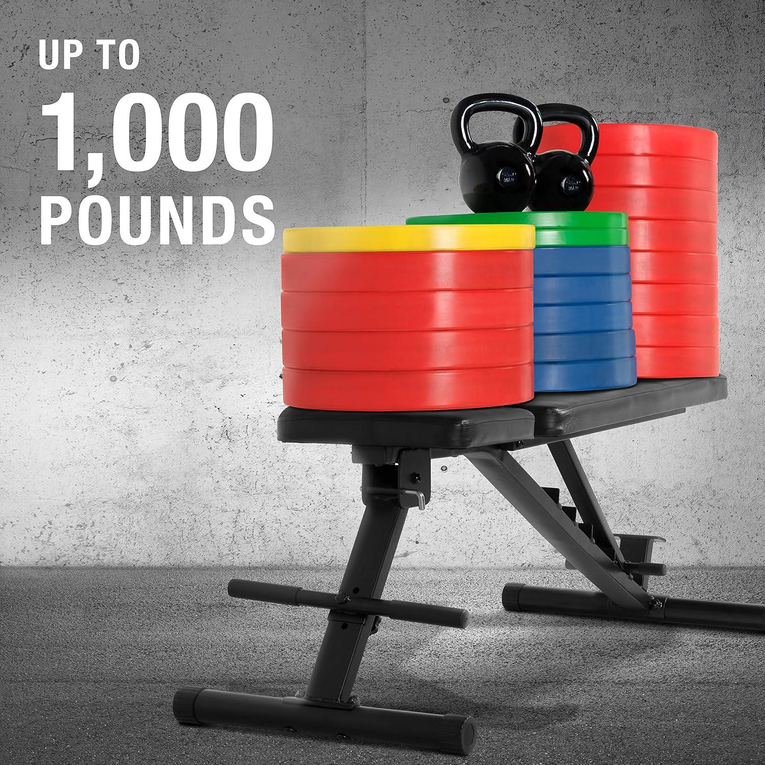 imageCAP Barbell MultiPurpose Adjustable Utility Strength Training Weight Bench  Multiple OptionsECONOMY