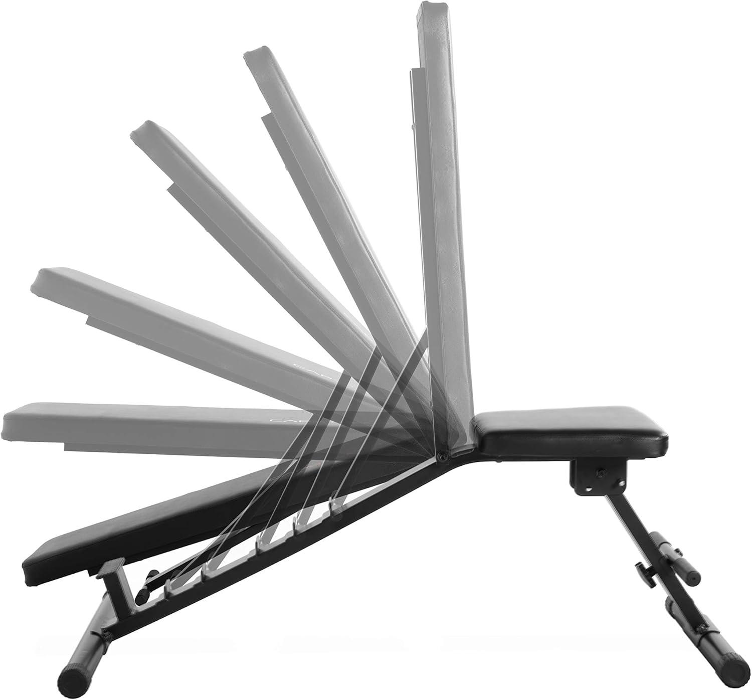 imageCAP Barbell MultiPurpose Adjustable Utility Strength Training Weight Bench  Multiple OptionsECONOMY