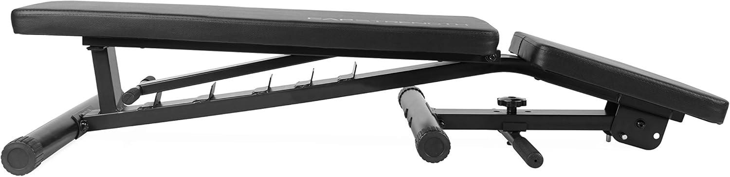 imageCAP Barbell MultiPurpose Adjustable Utility Strength Training Weight Bench  Multiple OptionsECONOMY