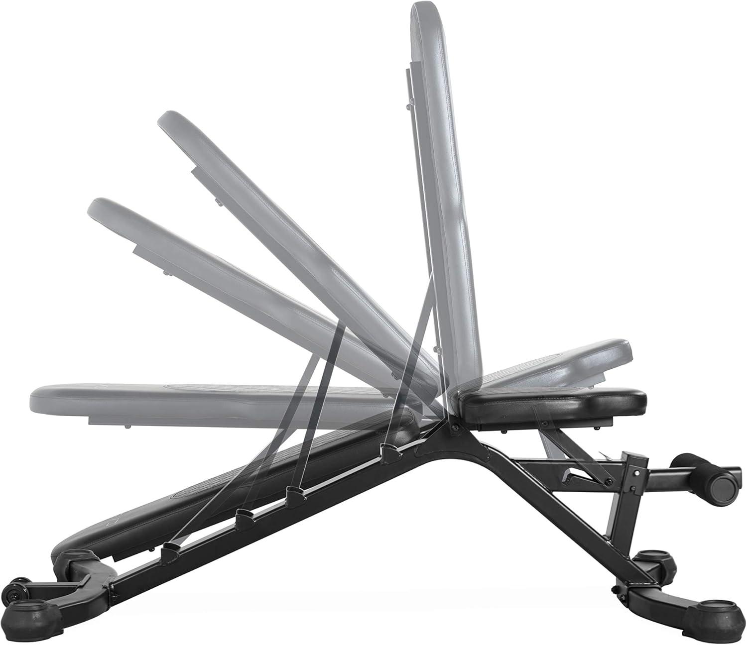 imageCAP Barbell MultiPurpose Adjustable Utility Strength Training Weight Bench  Multiple OptionsPRO