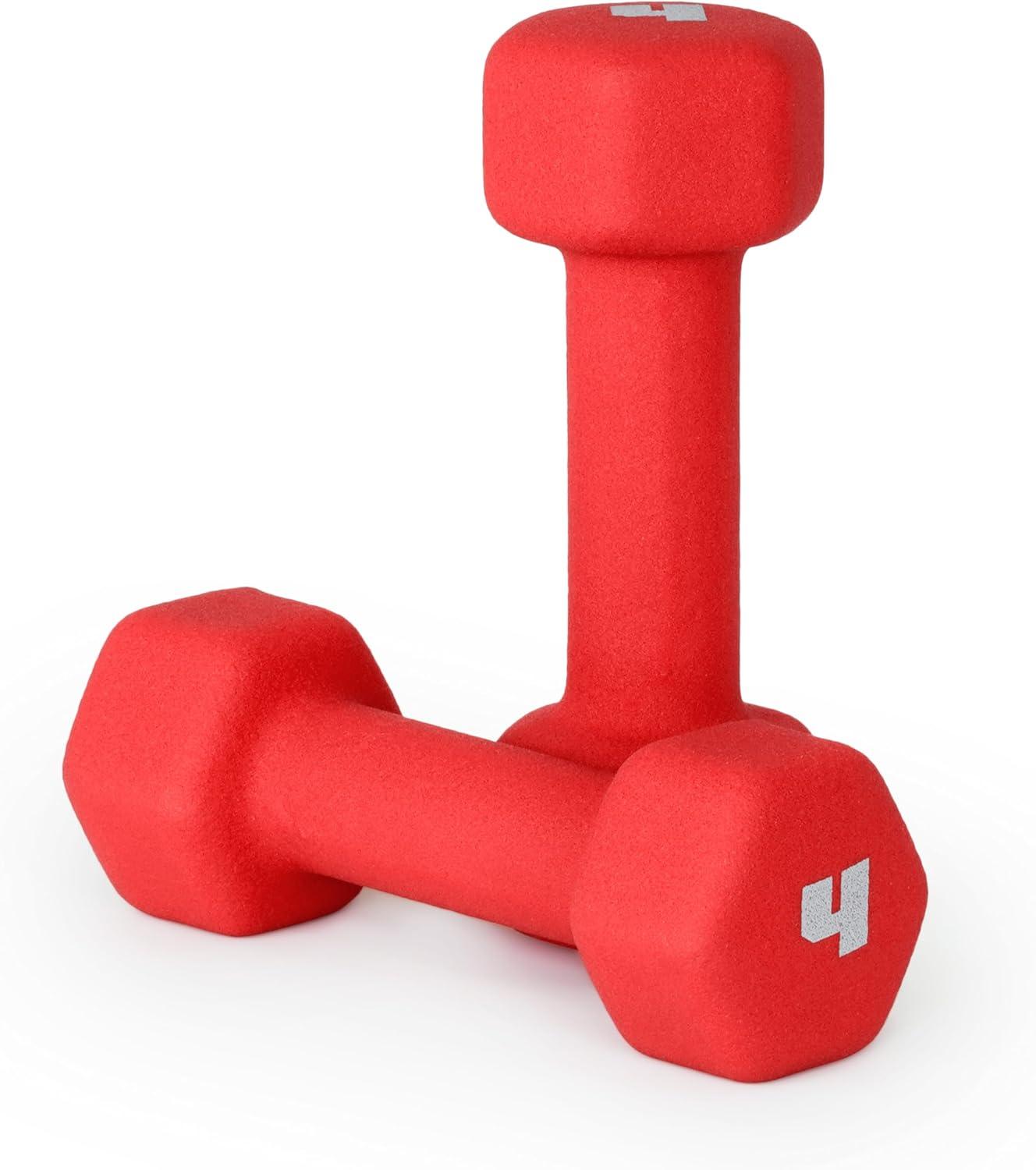 imageCAP Barbell Neoprene Dumbbell Weights Pairs ampamp Sets  Multiple ColorsColors Series