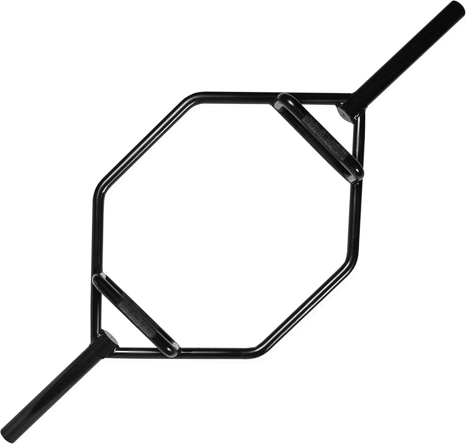 imageCAP Barbell Olympic Trap Bar  Multiple Grip OptionsBlack