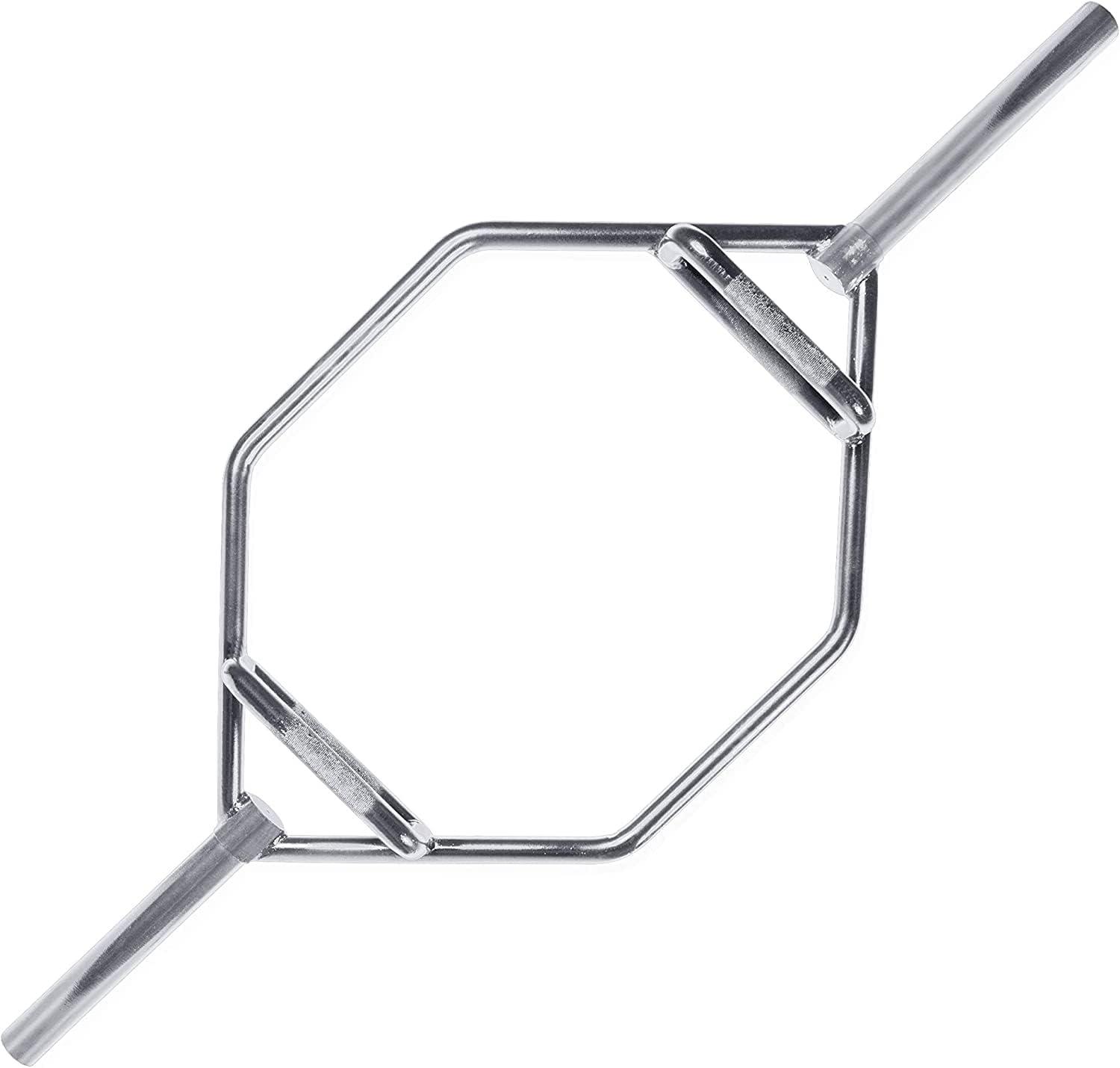 imageCAP Barbell Olympic Trap Bar  Multiple Grip OptionsChrome