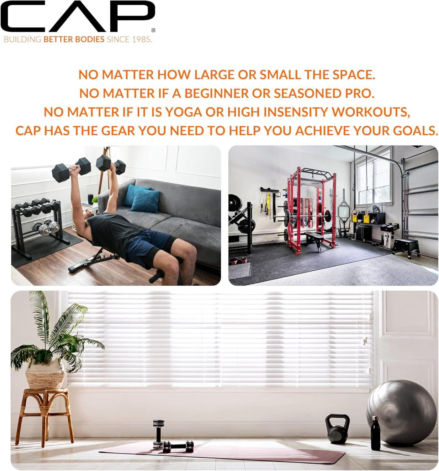 imageCAP Barbell Rubber Olympic Bumper Plate  Multiple OptionsColorsCompetition