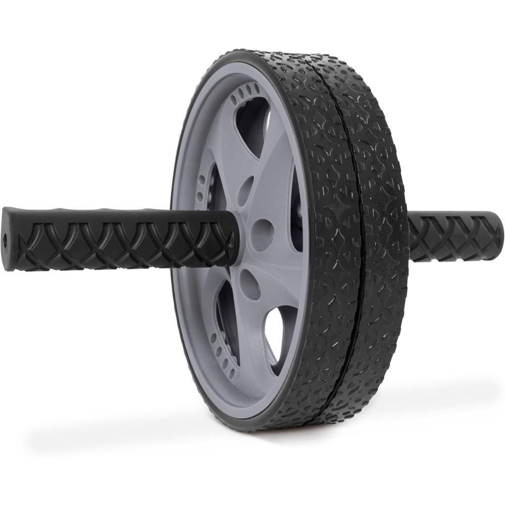 imageCAP Barbell Abdominal Wheel BlackGray