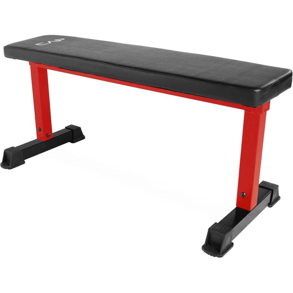 imageCAP Barbell Flat Weight Bench Color SeriesRed