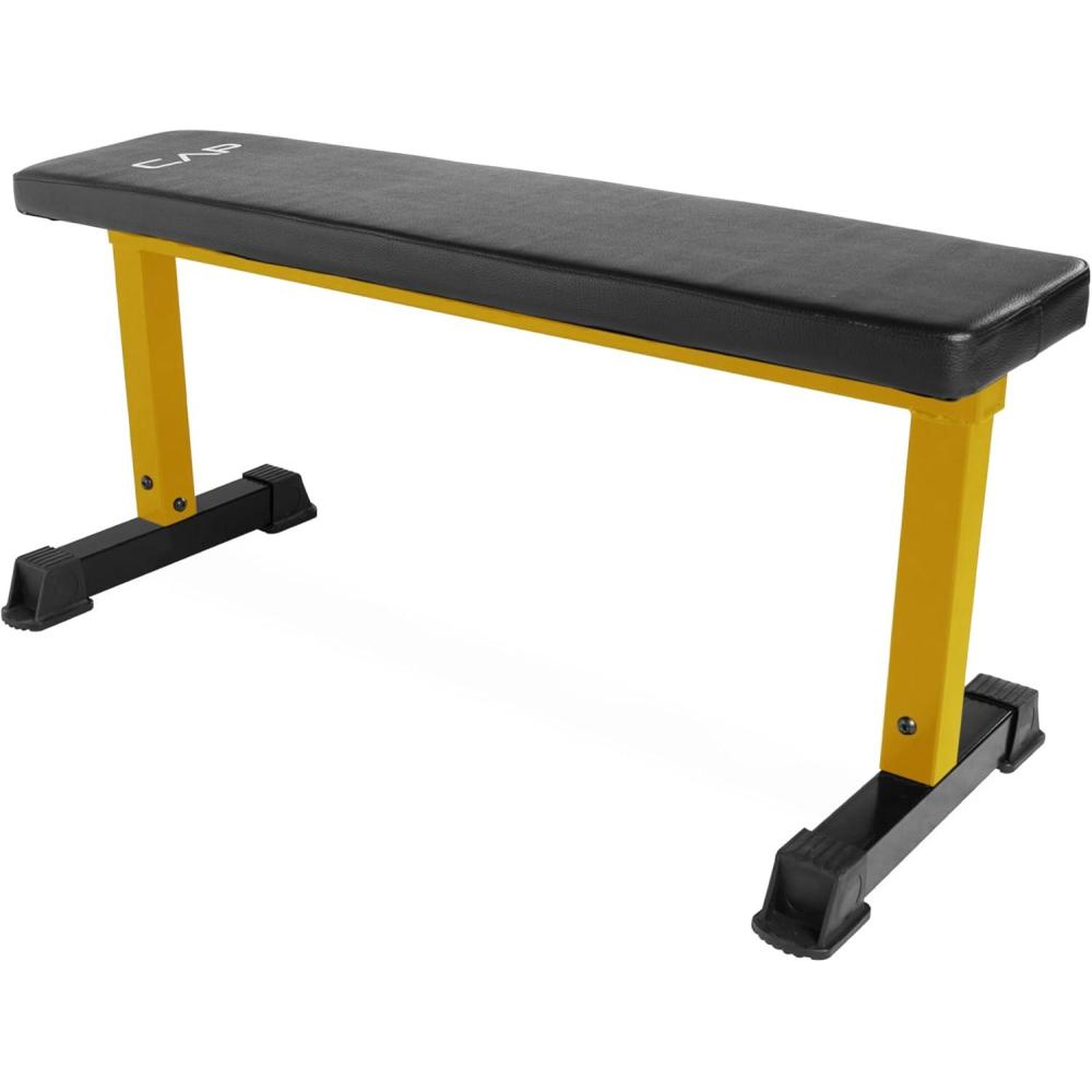 imageCAP Barbell Flat Weight Bench Color SeriesYellow