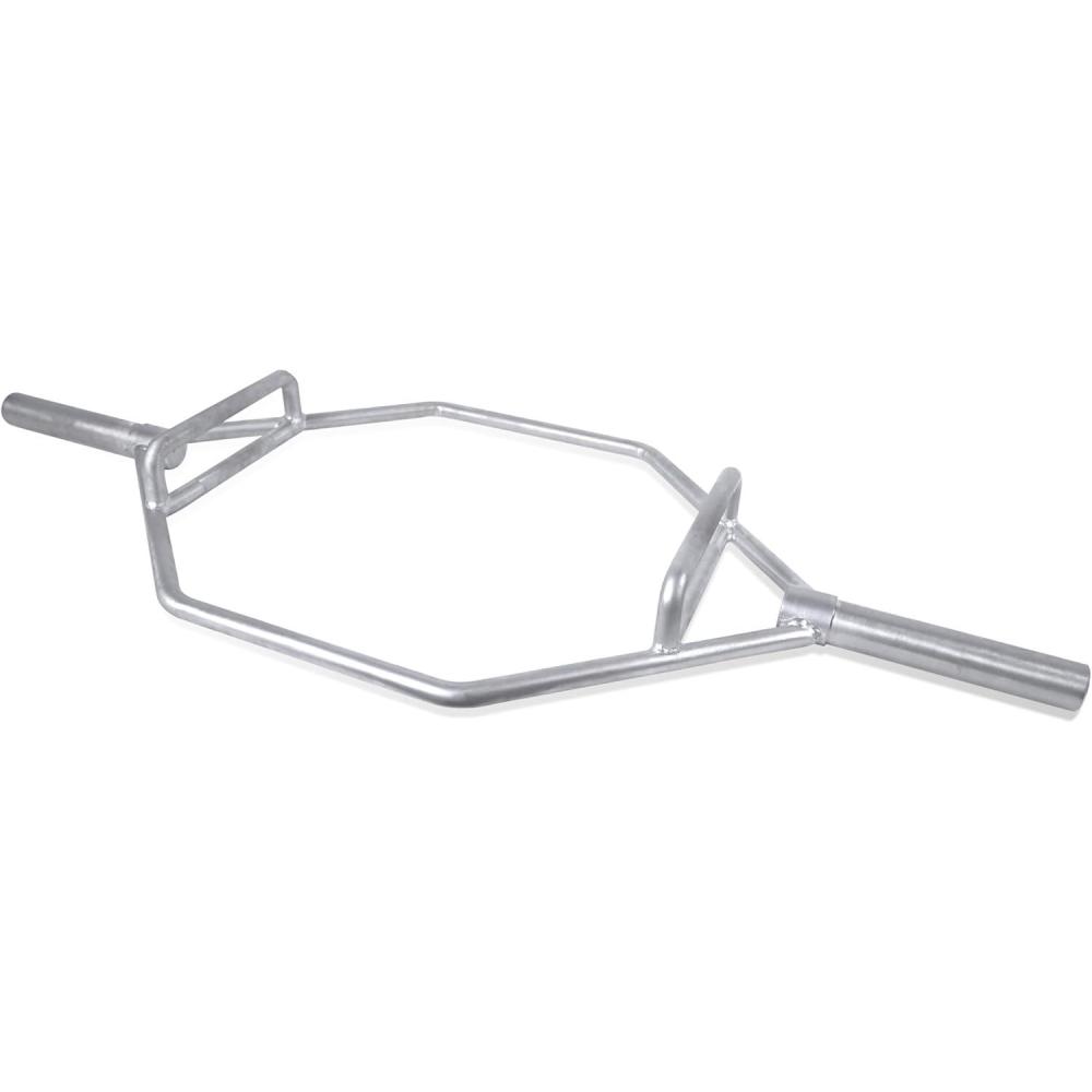 imageCAP Barbell Olympic Trap Bar  Multiple Grip OptionsChrome
