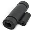 imageCAP Barbell 12Inch High Density Exercise Yoga Mat with Strap  Multiple OptionsBlack