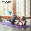 imageCAP Barbell 1Inch High Density Exercise Yoga Mat with Strap  Multiple ColorsPurple