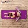 imageCAP Barbell 1Inch High Density Exercise Yoga Mat with Strap  Multiple ColorsWine