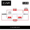 imageCAP Barbell 2Inch Olympic Barbell Bars  5 ft 6 ft ampamp 7 ft  Multiple OptionsClassic