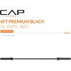 imageCAP Barbell 2Inch Olympic Barbell Bars  5 ft 6 ft ampamp 7 ft  Multiple OptionsElite