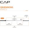 imageCAP Barbell 2Inch Olympic Barbell Bars  5 ft 6 ft ampamp 7 ft  Multiple OptionsElite